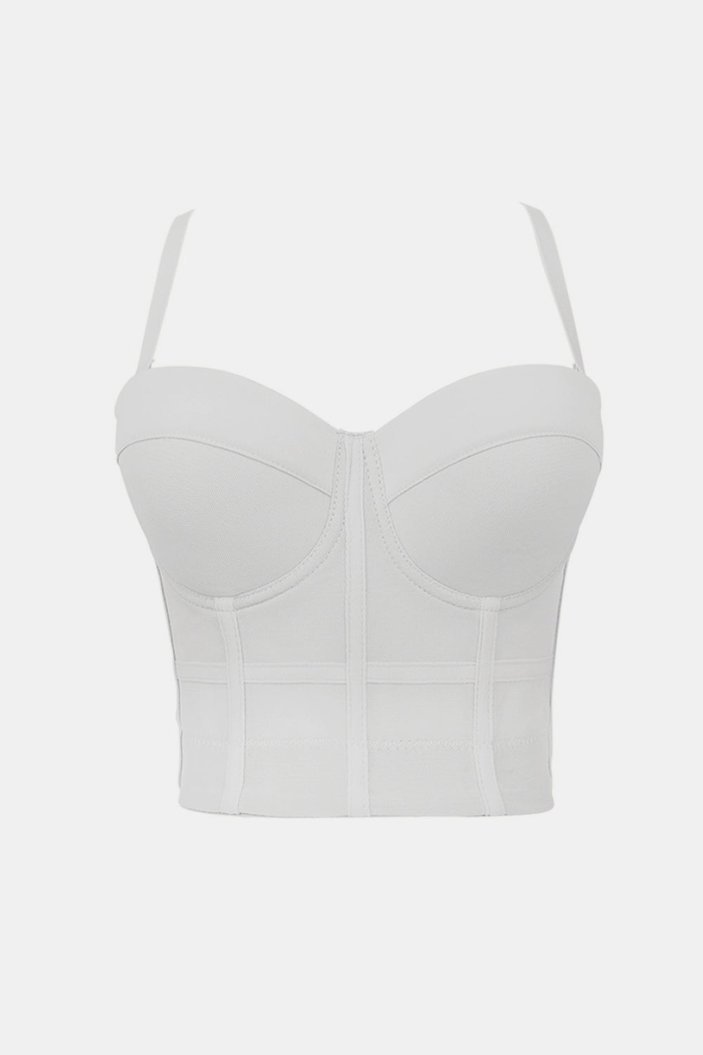 Demi Cup Bustier with Boning